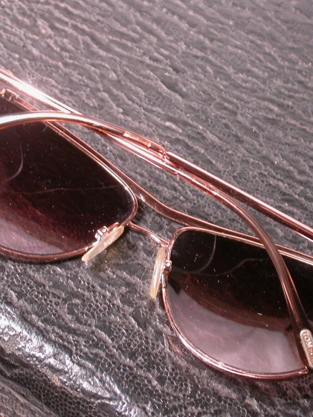 Tom Ford Helene Gold Designer Sunglasses Made in Italy FRAME ONLY
